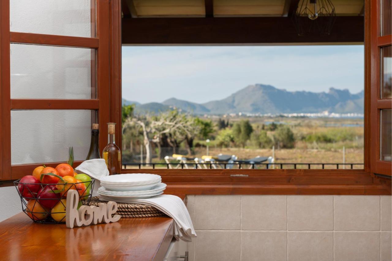 Villa Pou D,Ambroitx, Pool And Sea Views In Alcudia Екстериор снимка