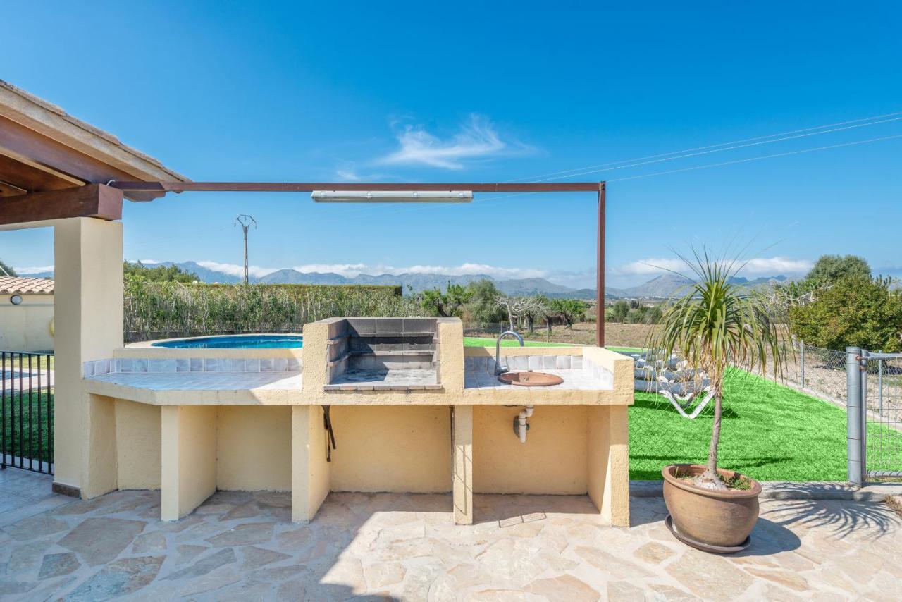 Villa Pou D,Ambroitx, Pool And Sea Views In Alcudia Екстериор снимка